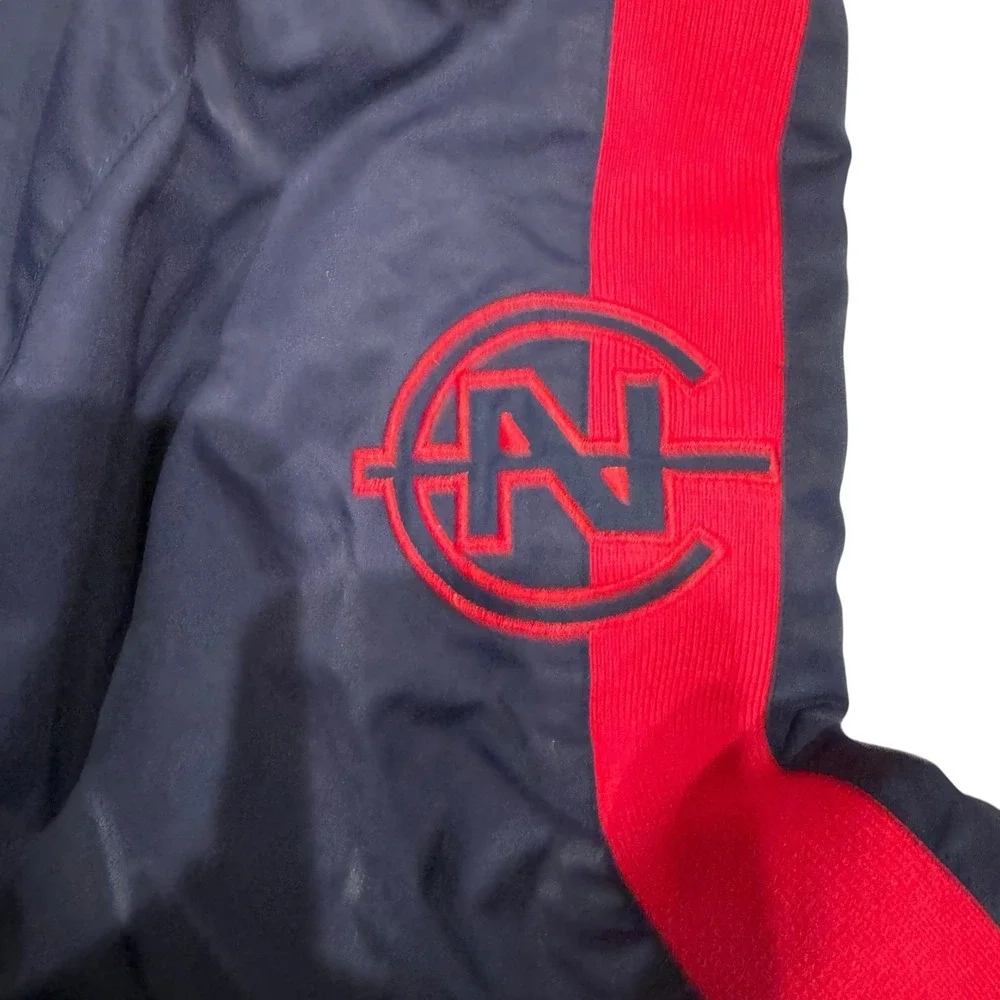 Nautica Competition Lined Jacket Mens XL Blue Sailing Gear Zip Up